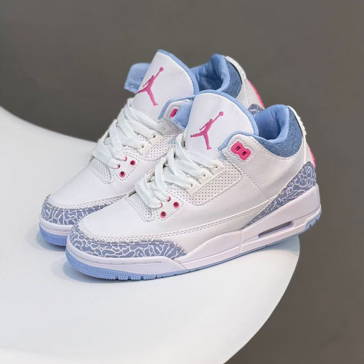 Air Jordan 3 Retro White Pink — GZ STORE