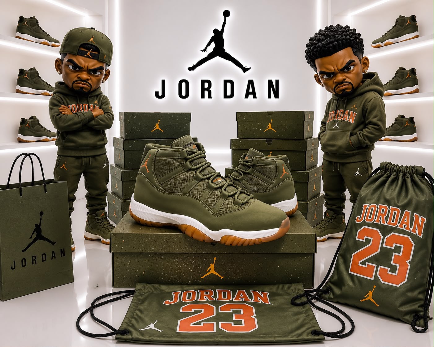 Air Jordan 11 'Olive' — GZ STORE