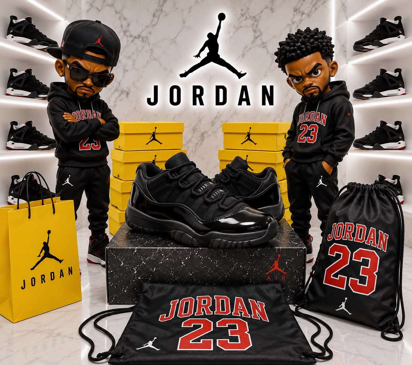 Air Jordan 11 Blackout — GZ STORE