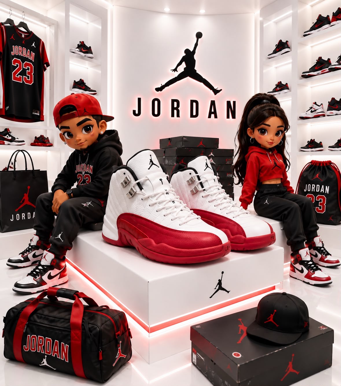 Air Jordan 12 'Cherry' — GZ STORE