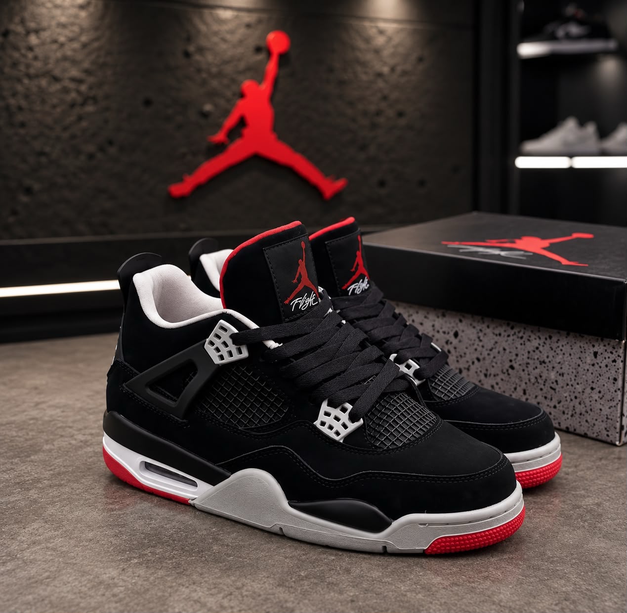 Air Jordan 4 Black Cement — GZ STORE