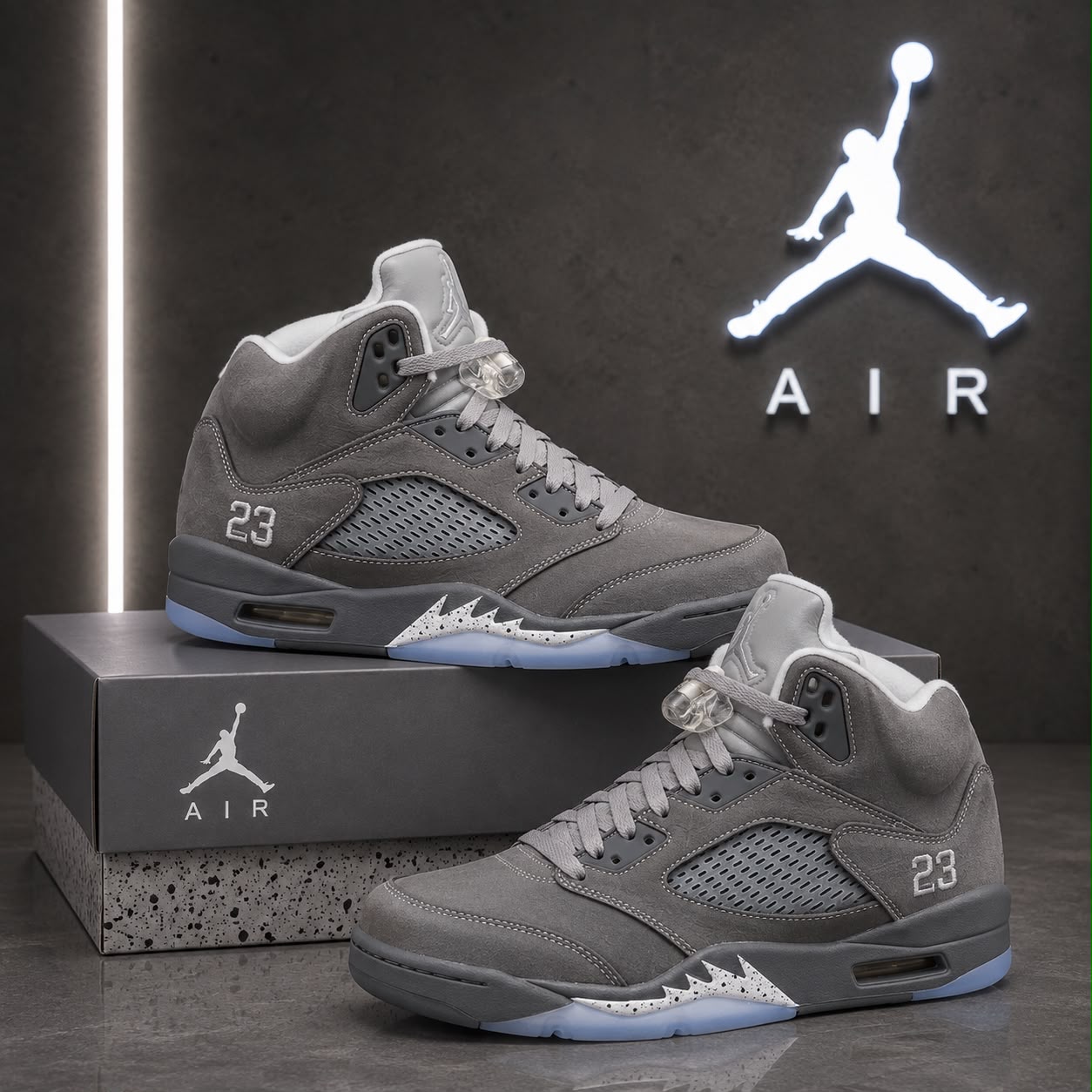 Air Jordan 5 Retro Stealth 2.0 (Grey) — GZ STORE