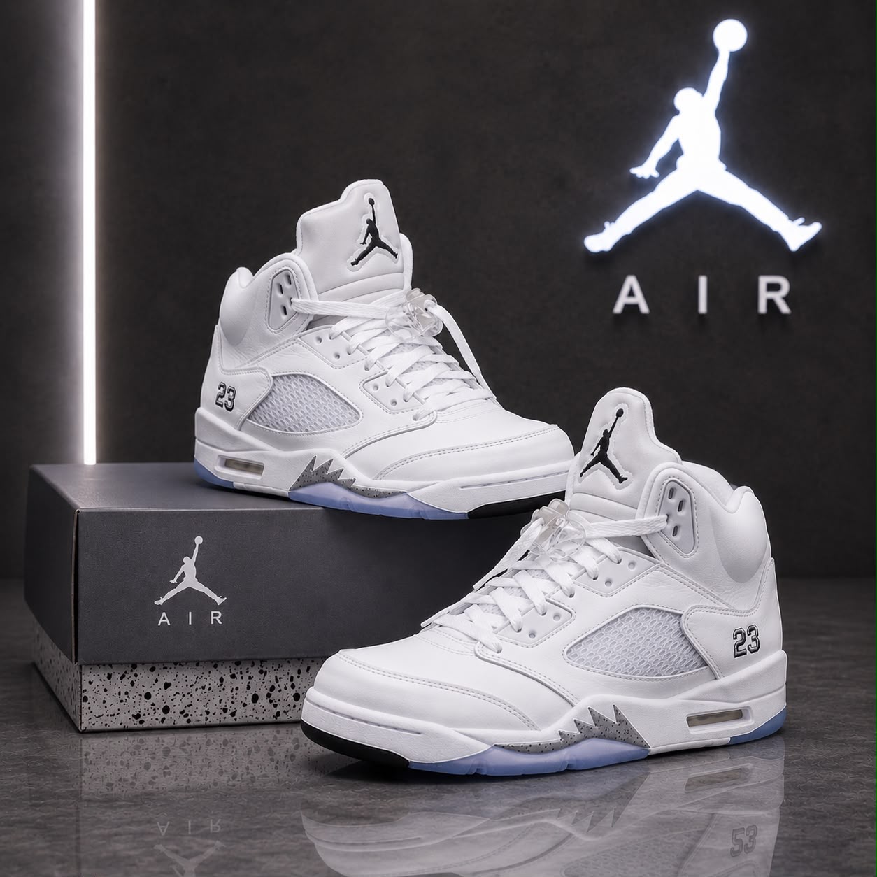 Air Jordan 5 Retro White Cement — GZ STORE