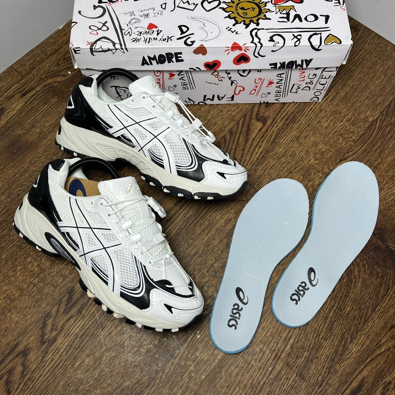 GEL-KAHANA Blanco Negro — GZ STORE