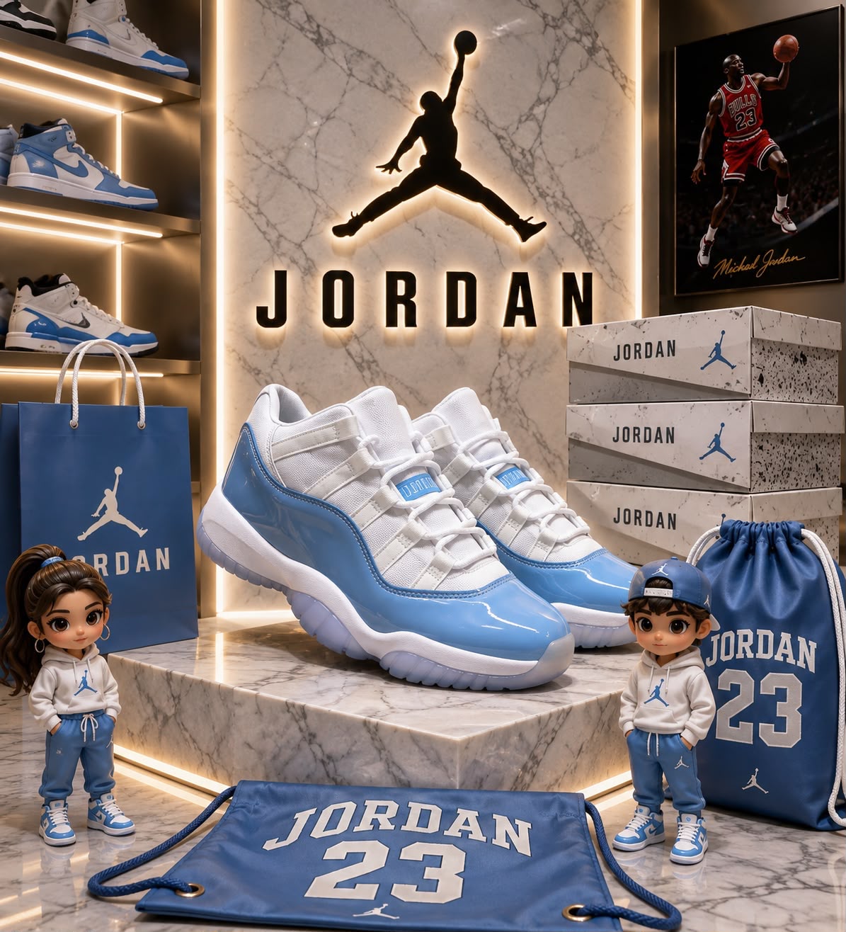 Air Jordan 11 University Blue — GZ STORE
