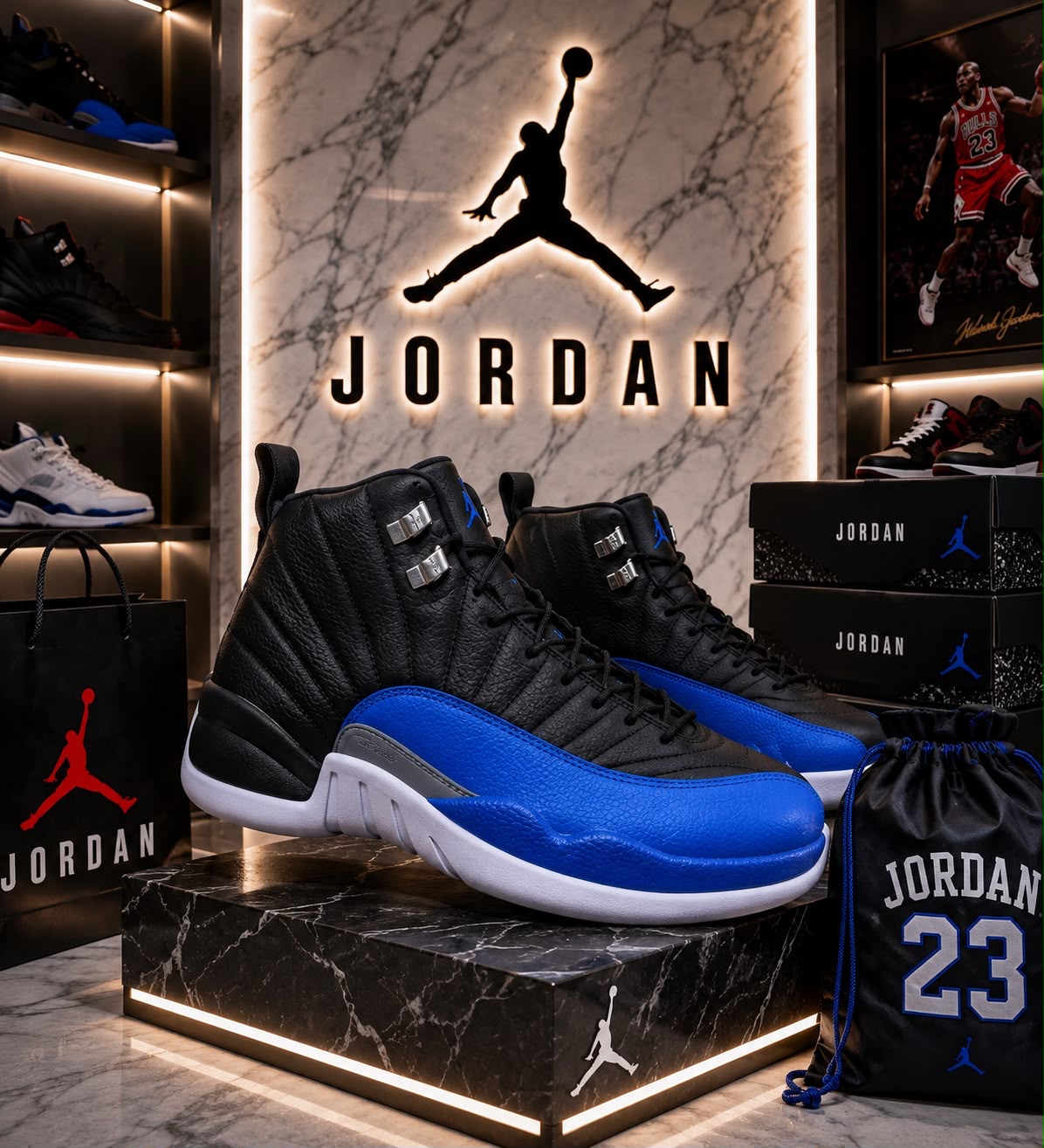 Air Jordan 12 Retro 'Royalty' o 'Black Game Royal' — GZ STORE
