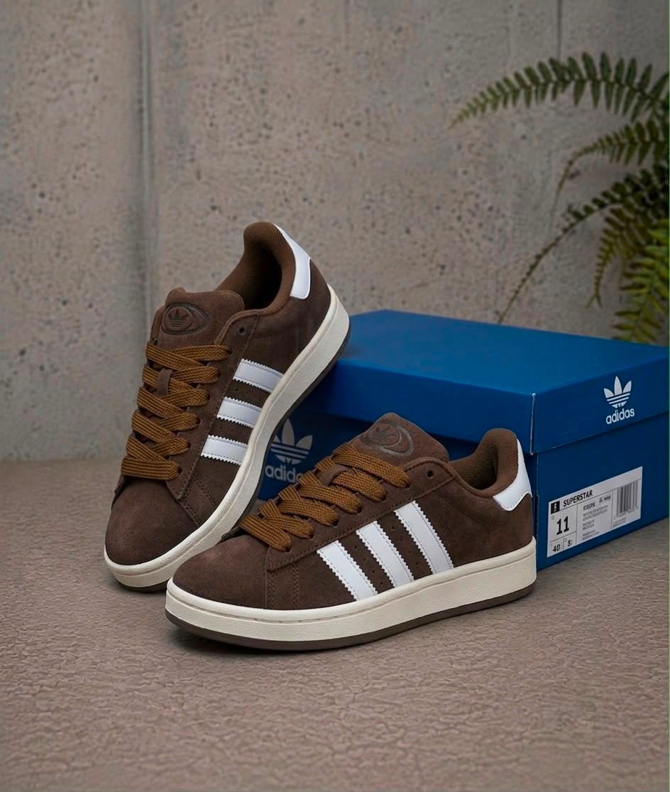 Adidas Superstar Marrón Blanco — GZ STORE